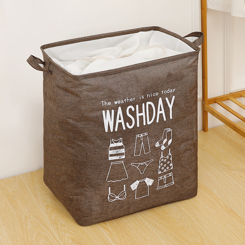 Storage bag bundle mouth sundry storage basket