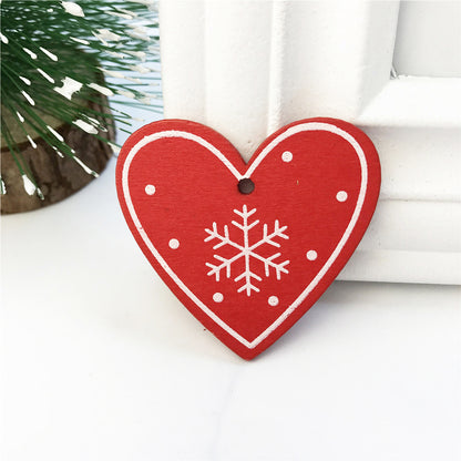 DIY Ornaments Wooden Christmas Gift Pendants