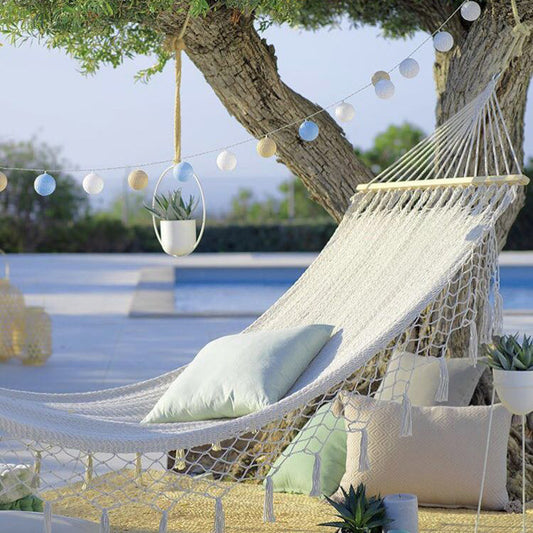 Hammock Tassel Lace Hanging Basket Swing
