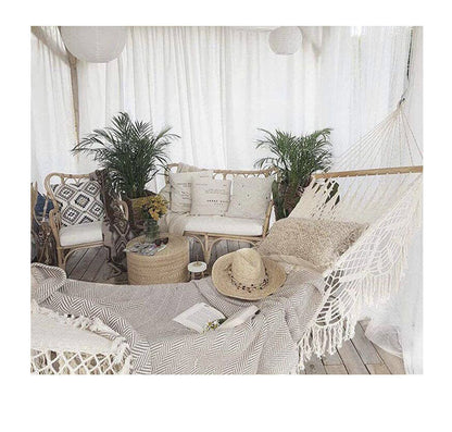 Hammock Tassel Lace Hanging Basket Swing