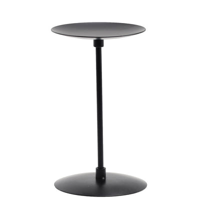 Wrought Iron Metal Black Candlestick